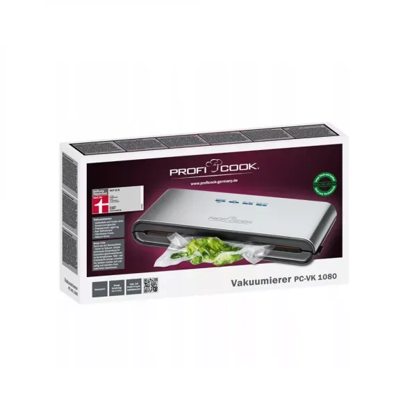 Вакууматор, нержавеющая сталь, PROFI COOK, изображение 4