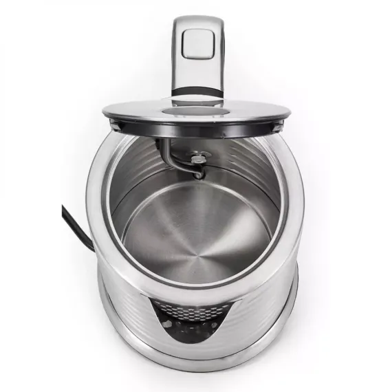 Чайник электрический, 1,7 л, нержавеющая сталь, PROFI COOK, изображение 2