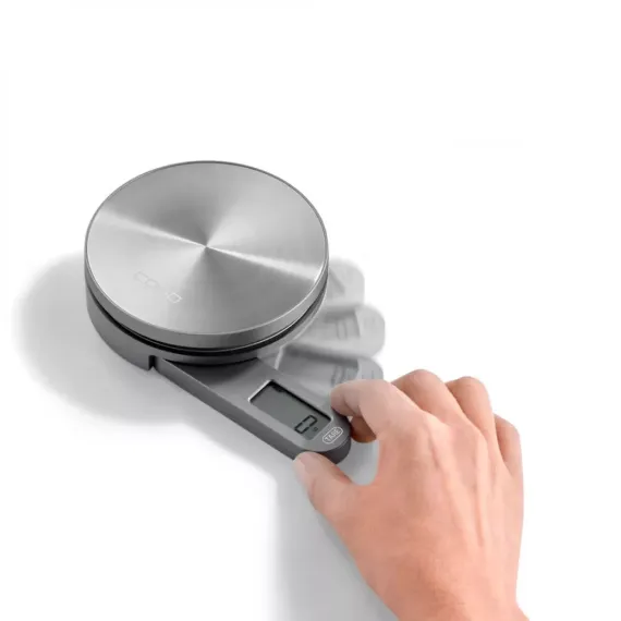 Весы кухонные электронные, нержавеющая сталь, пластик, CASO, изображение 4