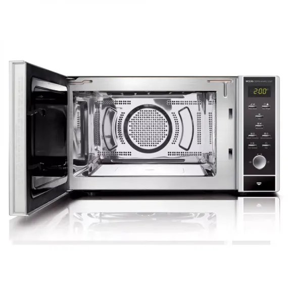 Печь микроволновая с грилем, нержавеющая сталь, пластик, CASO, изображение 2