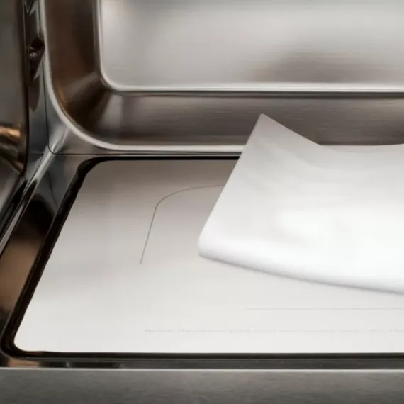 Печь микроволновая с грилем, нержавеющая сталь, пластик, CASO, изображение 4