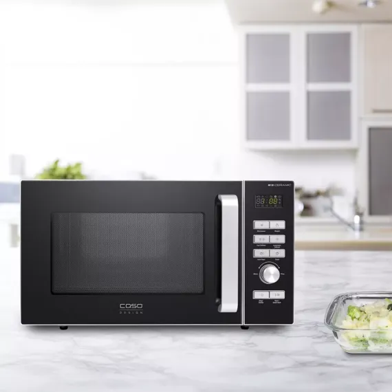 Печь микроволновая, нержавеющая сталь, пластик, CASO, изображение 7