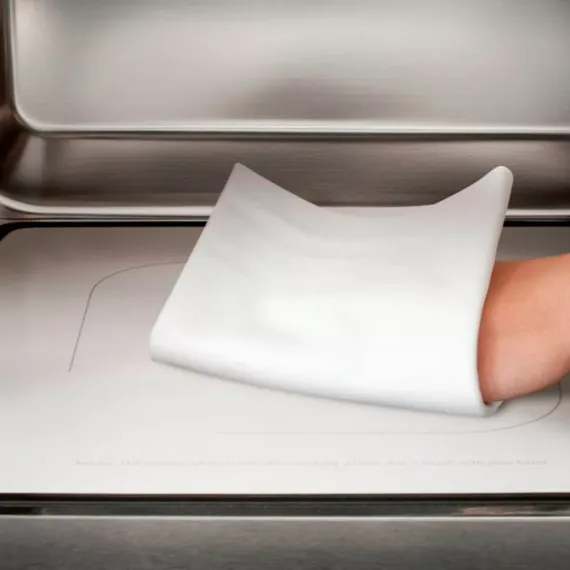 Печь микроволновая с грилем, нержавеющая сталь, пластик, CASO, изображение 3