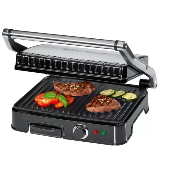 Гриль, пластик, нержавеющая сталь, CLATRONIC, изображение 2