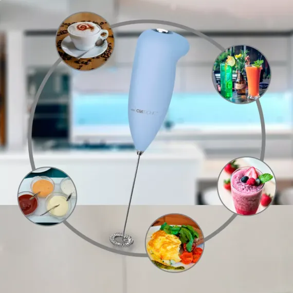 Капучинатор, 22,5 см, пластик, нержавеющая сталь, CLATRONIC, изображение 3