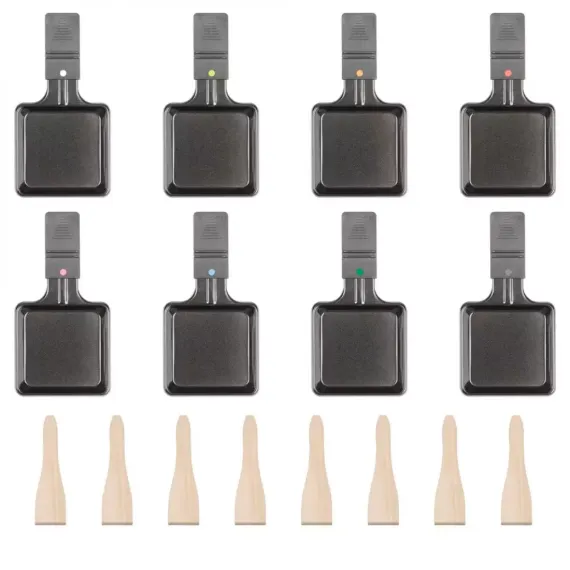 Гриль - раклетница, 46 х 23 см, нержавеющая сталь, CLATRONIC, изображение 4