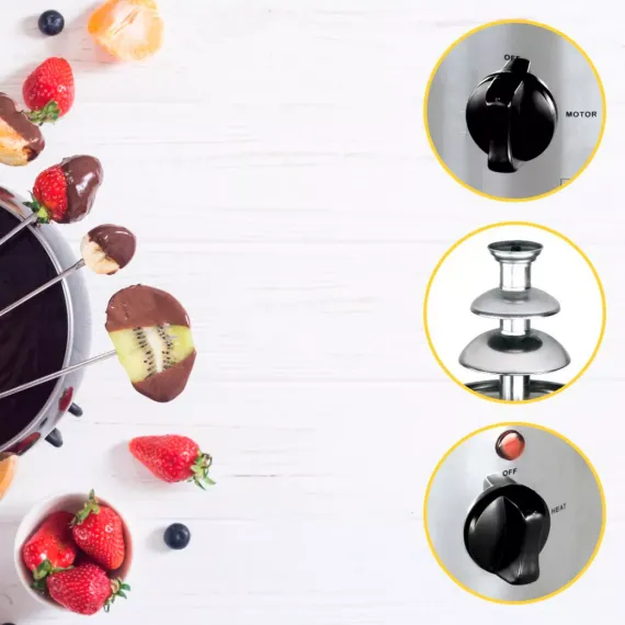 Фонтан шоколадный, нержавеющая сталь, CLATRONIC, изображение 5