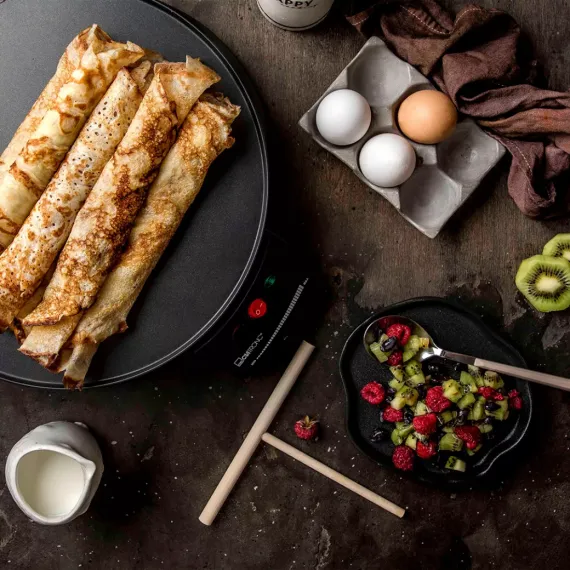 Блинница с антипригарным покрытием, пластик, CLATRONIC, изображение 3