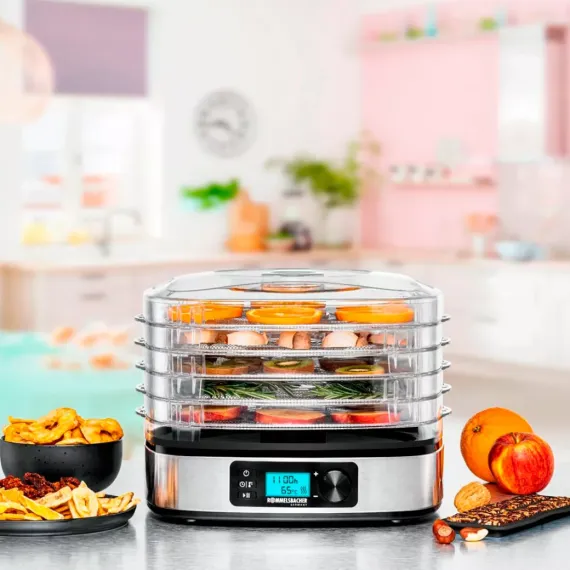 Сушилка для овощей и фруктов, пластик, прозрачный, ROMMELSBACHER, изображение 4