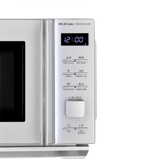 Печь микроволновая с грилем, нержавеющая сталь, пластик, CASO, изображение 6