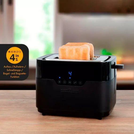 Тостер , нержавеющая сталь, пластик, PROFI COOK, изображение 6