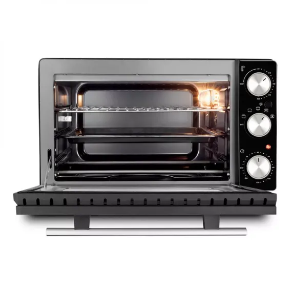 Печь - мини, 26 л, нержавеющая сталь, пластик, CASO, изображение 4