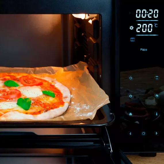 Печь - мини, 32 л, нержавеющая сталь, пластик, CASO, изображение 6