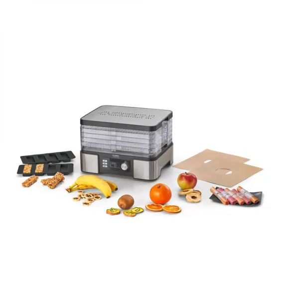 Сушилка для овощей и фруктов, нержавеющая сталь, пластик, CASO, изображение 6