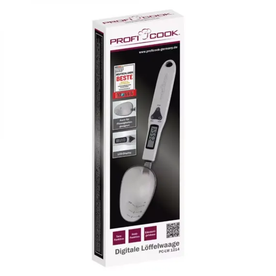 Весы -ложка кухонные, нержавеющая сталь, PROFI COOK, изображение 4