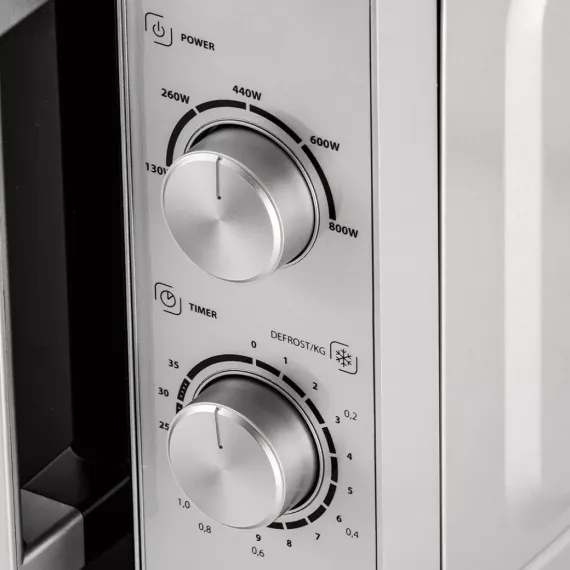 Печь микроволновая, 20 л, нержавеющая сталь, пластик, CASO, изображение 6