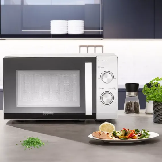 Печь микроволновая, 20 л, нержавеющая сталь, пластик, CASO, изображение 9