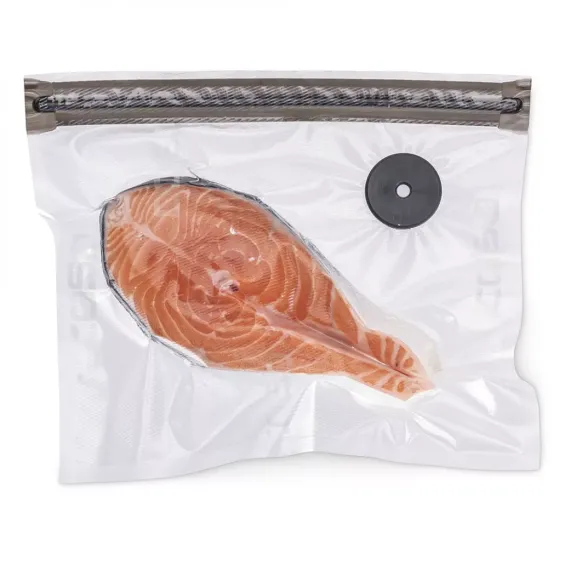 Набор ZIP-пакетов для вакуумной упаковки, 20 штук, 150 мкм, полиэтилен, CASO, изображение 4