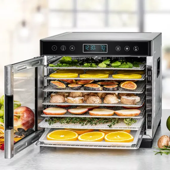 Сушилка для овощей и фруктов, нержавеющая сталь, пластик, ROMMELSBACHER, изображение 4