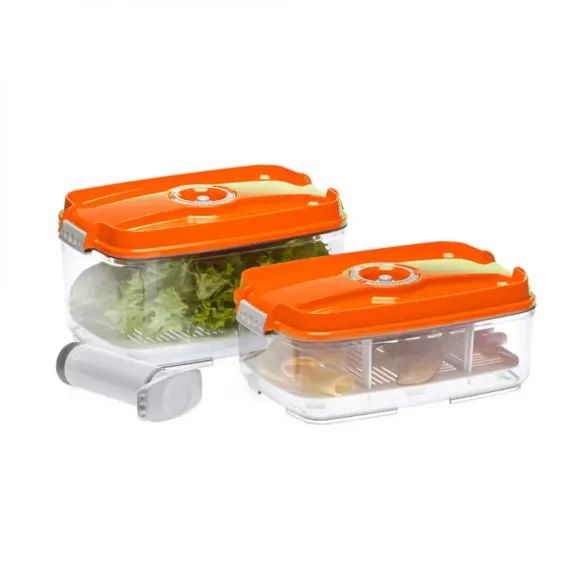 Набор из 2-х вакуумных контейнеров и насоса, материал: тритан, серия REC-Bigger, STATUS, изображение 2