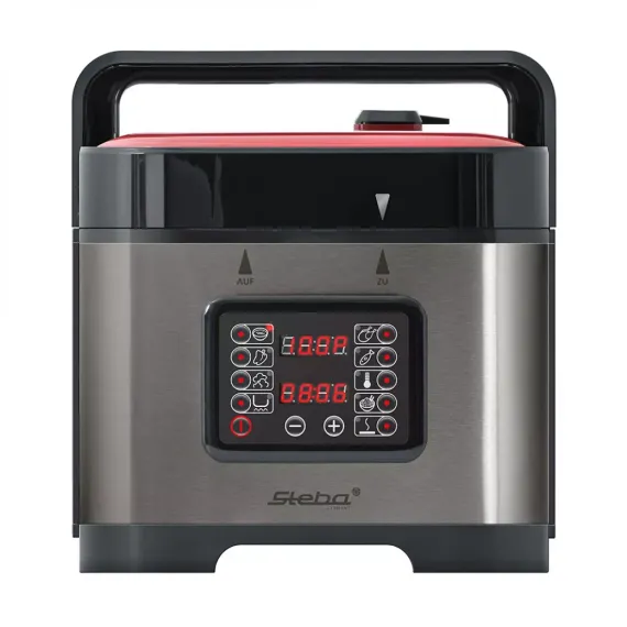 Мультиварка - скороварка, 6 л, нержавеющая сталь, пластик, STEBA, изображение 3