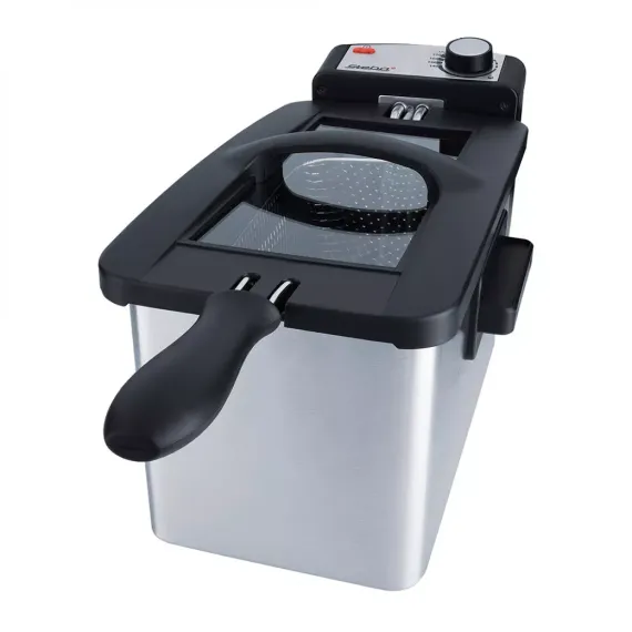 Фритюрница, 3 л, нержавеющая сталь, пластик, STEBA, изображение 2