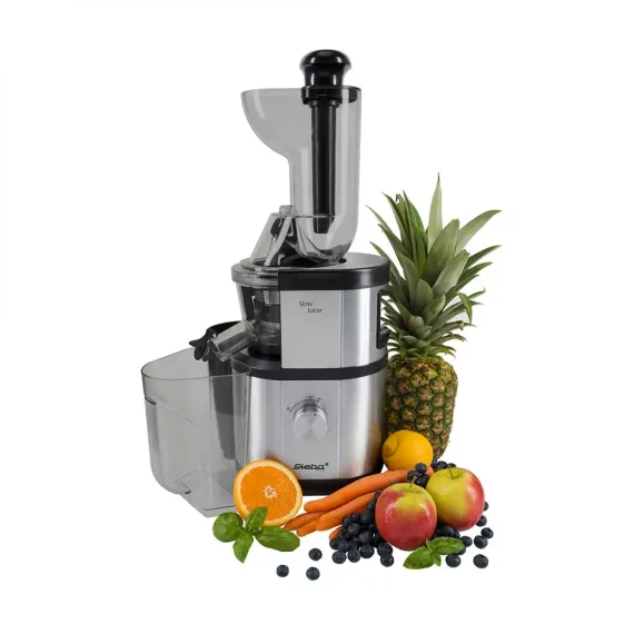 Соковыжималка шнековая, 56 х 25 х 18 см, нержавеющая сталь, STEBA, изображение 4