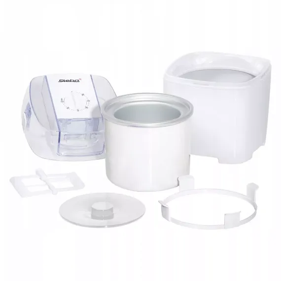 Мороженица, 1,5 л, нержавеющая сталь, пластик, STEBA, изображение 2