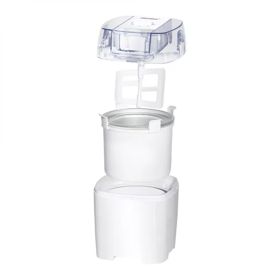 Мороженица, 1,5 л, нержавеющая сталь, пластик, STEBA, изображение 3