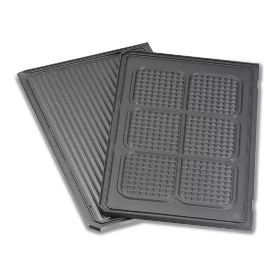 Гриль - вафельница, 12 х 46 х 34 см, нержавеющая сталь, алюминий, STEBA, изображение 5