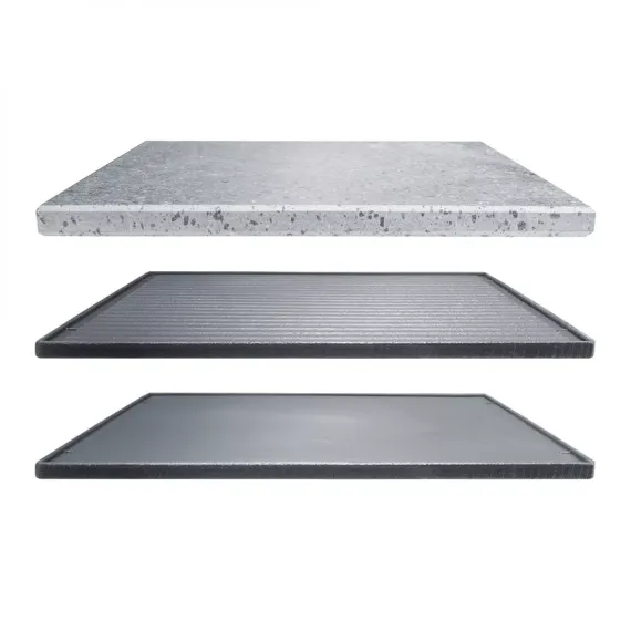 Гриль - раклетница, 14 х 36 х 36 см, нержавеющая сталь, хром, STEBA, изображение 6