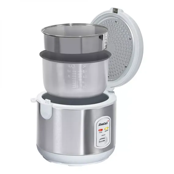 Рисоварка, 3,5 л, нержавеющая сталь, пластик, стальной, STEBA, изображение 5