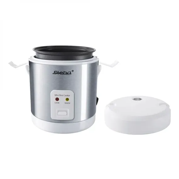 Рисоварка, 900 мл, нержавеющая сталь, пластик, стальной, STEBA, изображение 2