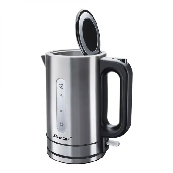 Чайник электрический, 1,7 л, нержавеющая сталь, STEBA, изображение 2