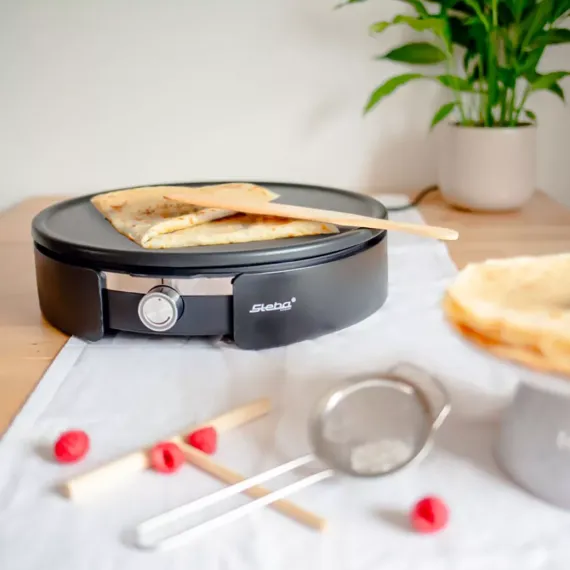 Блинница с антипригарным покрытием, 35 см, алюминий, пластик, STEBA, изображение 5