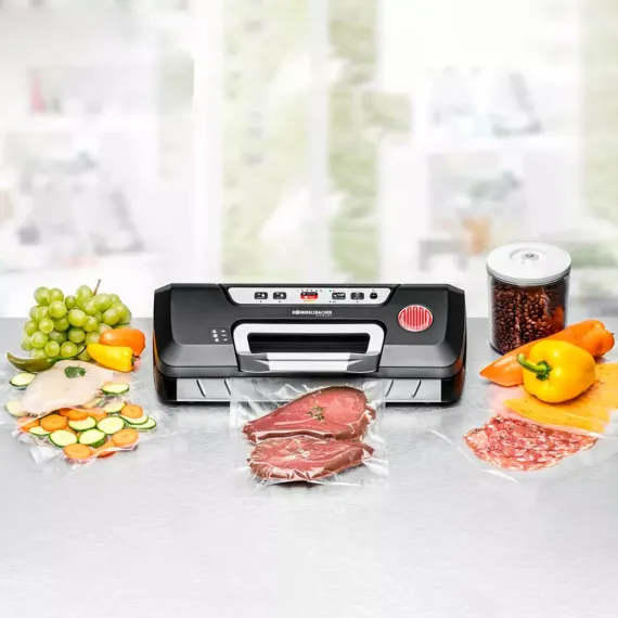 Упаковщик вакуумный, нержавеющая сталь, пластик, ROMMELSBACHER, изображение 3