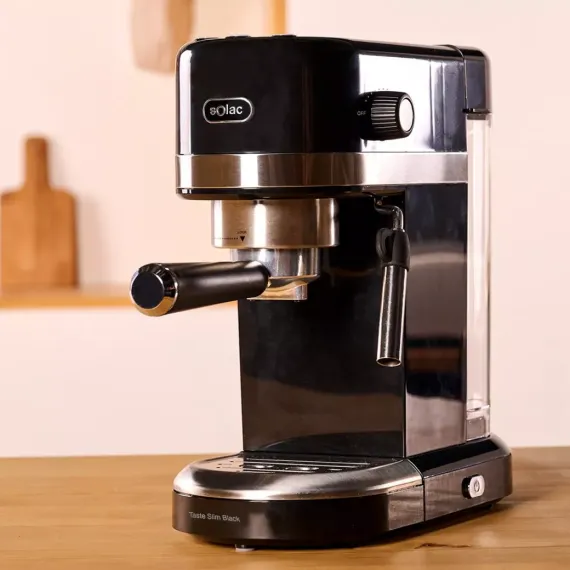 Кофеварка Espresso Taste Slim Black, 15 х 31 х 32 см, нержавеющая сталь, пластик, SOLAC, изображение 5