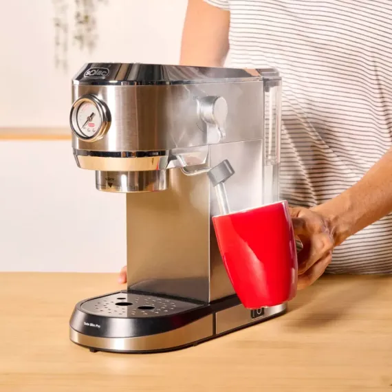 Кофеварка Espresso Taste Slim ProCap, 14 х 31 х 32,5 см, нержавеющая сталь, пластик, SOLAC, изображение 9