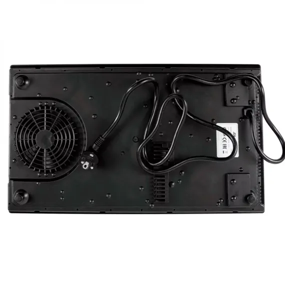 Плита настольная индукционная, 2 конфорки, нержавеющая сталь, стеклокерамика, STEBA, изображение 4