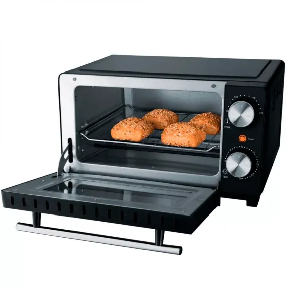 Печь -мини, 9 л, нержавеющая сталь, пластик, STEBA, изображение 4