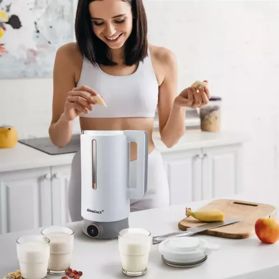 Блендер стационарный для веганских напитков и супов, 600 мл, пластик, нержавеющая сталь, STEBA, изображение 8