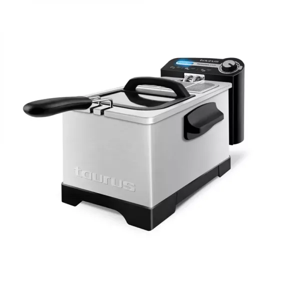 Фритюрница , 3 л, 2000 Вт, нержавеющая сталь, пластик, TAURUS, изображение 2