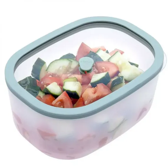 Контейнер вакуумный, 1.4 л, полипропилен, стекло, серия Fresco, STATUS, изображение 2