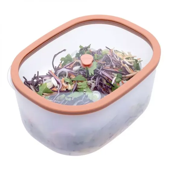 Контейнер вакуумный, 2.3 л, полипропилен, стекло, серия Fresco, STATUS, изображение 2