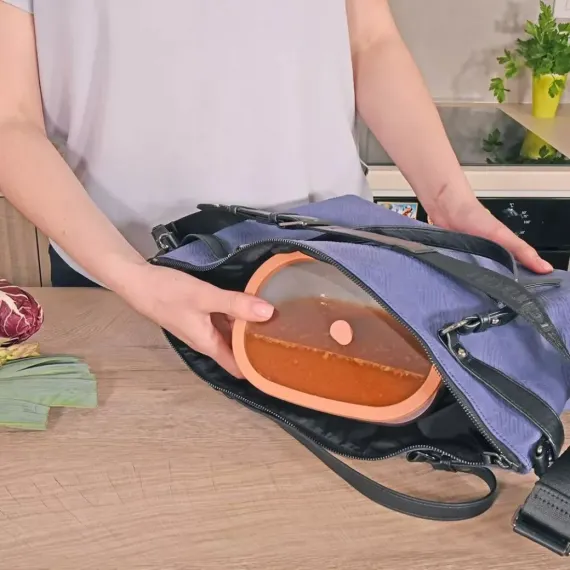 Набор из 4-х вакуумных контейнеров и нососа, 0,5 л, 0,9 л, 1,4 л, 2,3 л, полипропилен, стекло, серия Fresco, STATUS, изображение 4