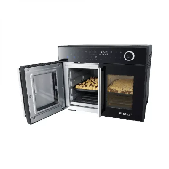 Печь - аэрогриль с 2-мя камерами по 12 л, нержавеющая сталь, STEBA, изображение 6