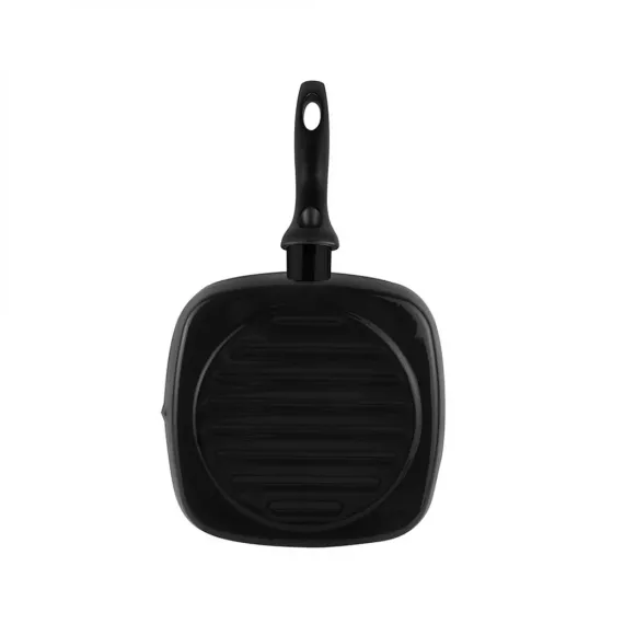 Сковорода - гриль, 28 х 28 см, 1.8 л, сталь, стеклоэмаль, серия Piedra, VITRINOR, изображение 3