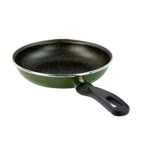 Сковорода , 22 см, 1.2 л, сталь, стеклоэмаль, серия Dieta, VITRINOR, изображение 3