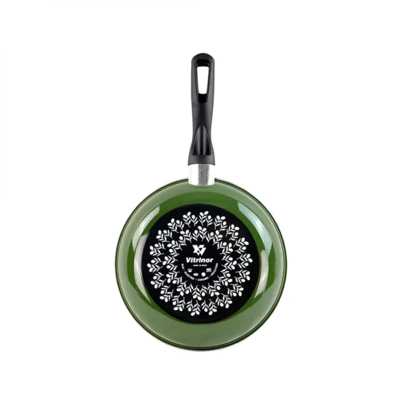Сковорода , 22 см, 1.2 л, сталь, стеклоэмаль, серия Dieta, VITRINOR, изображение 5