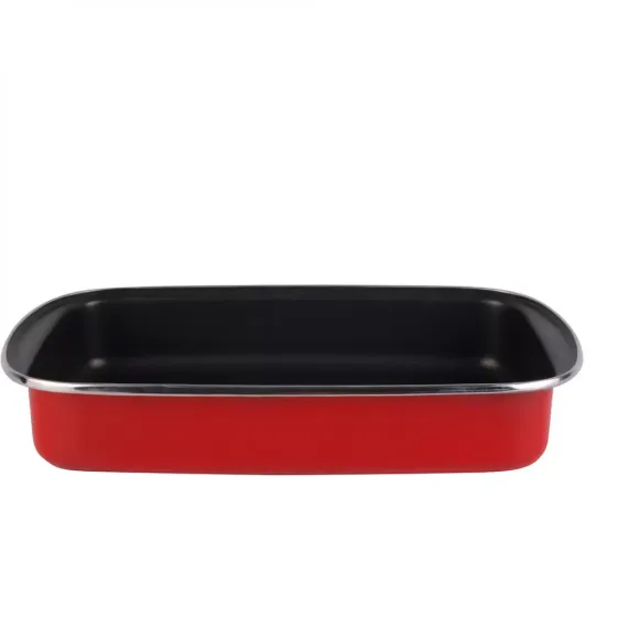 Форма прямоугольная для запекания, 30 см, 2 л, сталь, стеклоэмаль, серия Praga, VITRINOR, изображение 2